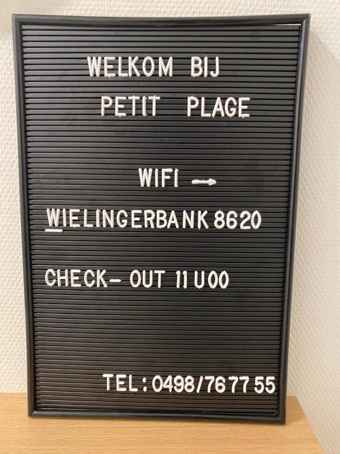 Petit Plage Nieuwpoort-Bad Exteriör bild